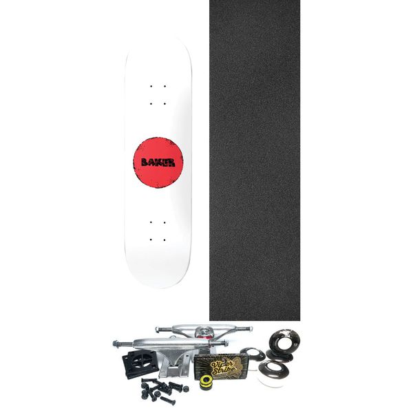 Baker Skateboards Zach Allen Continuum Skateboard Deck B2 - 8.38" x 32.25" - Complete Skateboard Bundle